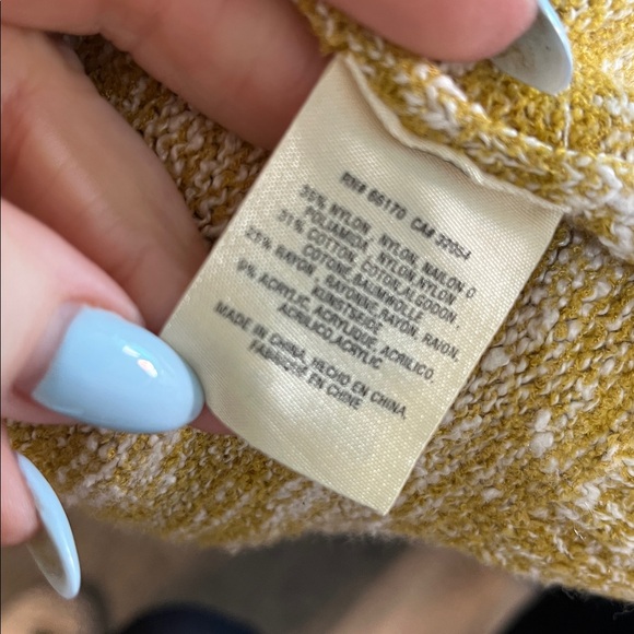 Anthropologie Abigail Marled Duster Long Cardigan Sweater Medium Open Front - Picture 10 of 12